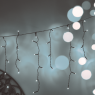 ACA LIGHTING X08144231 10,2W 12000K 3000mm LED STRING ICICLE STEADY LIGHT WITH BLACK RUBBER CABLE IP44