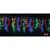 LED светещ гирлянд с висулки ACA LIGHTING X08144322 1,5W RGB + YELLOW LED 3000mm RGB LED STRING ICICLE LIGHT WITH 8 PROGRAMS AND TRANSPARENT CABLE IP44