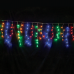 LED светещ гирлянд с висулки ACA LIGHTING X08144322 1,5W RGB + YELLOW LED 3000mm RGB LED STRING ICICLE LIGHT WITH 8 PROGRAMS AND TRANSPARENT CABLE IP44