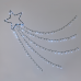 LED коледна декорация ACA LIGHTING X081502225 2.5W 12000K LED STRING LIGHTS METAL SHOOTING STAR WITH 8 PROGRAMS IP44