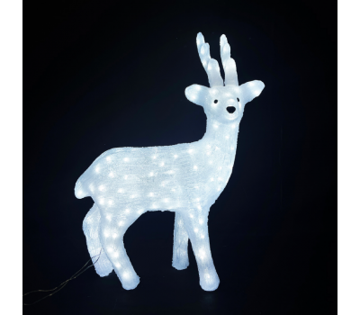 ACA LIGHTING X08150224 1.5W 12000К LED STEADY 3D ACRYLIC STANDING REINDEER IP44