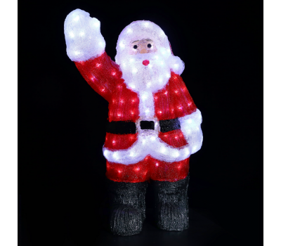 ACA LIGHTING X08150228 1.5W 12000К LED STEADY 3D ACRYLIC WAVING SANTA IP44