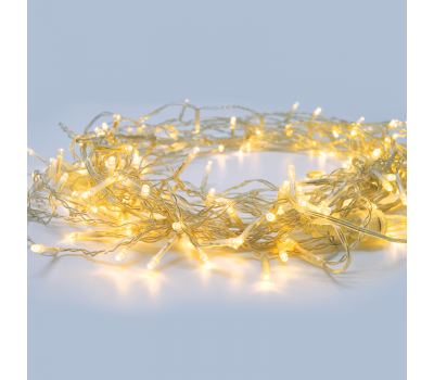 ACA LIGHTING X08180122 3,3W 2700K 9000mm LED STRING LIGHT WITH 8 PROGRAMS AND PVC TRANSPARENT CABLE IP44