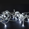 LED светещ гирлянд ACA LIGHTING X08180222 3,3W 12000K 9000mm LED STRING COOL WHITE LIGHT WITH 8 PROGRAMS AND PVC TRANSPARENT CABLE IP44