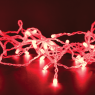 LED светещ гирлянд ACA LIGHTING X08180422 3,3W RED COLOUR 9000mm LED STRING RED COLOUR LIGHT WITH 8 PROGRAMS AND PVC TRANSPARENT CABLE IP44