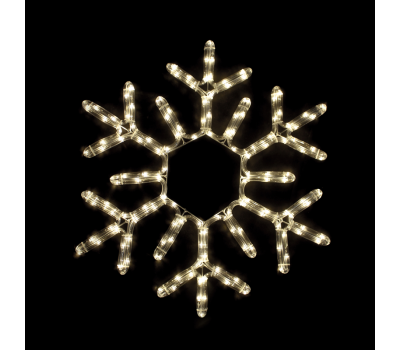 ACA LIGHTING X081814411 25,2W 2700K LED FLASHING METAL SNOWFLAKE IP44