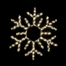 LED коледна декорация ACA LIGHTING X081814411 25,2W 2700K LED FLASHING METAL SNOWFLAKE IP44