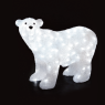 LED коледна декорация ACA LIGHTING X082402229 6W 12000К LED STEADY 3D ACRYLIC BACK BEAR IP44