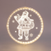 ACA LIGHTING X08241258 LED 3D ACRYLIC SANTA 1W 3000K 