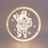 ACA LIGHTING X08241258 LED 3D ACRYLIC SANTA 1W 3000K 