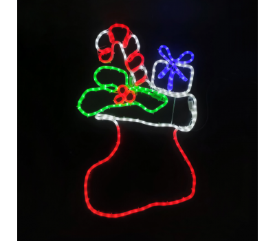 ACA LIGHTING X082523526 31.5W MULTICOLOUR LED STEADY METAL PENDANT SOCK WITH PRESENT IP65