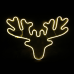 LED коледна декорация ACA LIGHTING X083001414 18W 2700K LED STEADY METAL REINDEER HEAD NEON ROPE LIGHT IP44