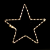 LED коледна декорация ACA LIGHTING X08481215N 8,2W 2700K LED STEADY METAL STAR IP65