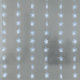 ACA LIGHTING X0848222 0.5W 12000K 1200mm LED PLASTIC STARS CURTAIN LIGHTS WITH 8 PROGRAMS IP44