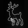 ACA LIGHTING X085002414 30W 12000K LED STEADY METAL STANDING REINDEER NEON ROPE LIGHT IP44