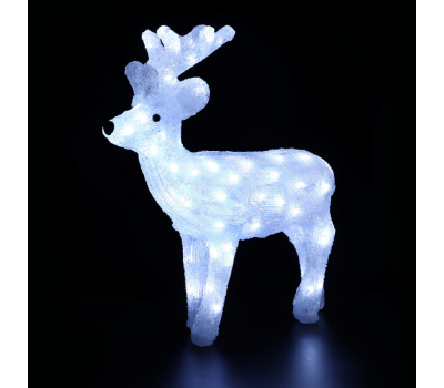 LED коледна декорация ACA LIGHTING X0880224 10.8W 12000К LED STEADY 3D ACRYLIC STANDING REINDEER IP44