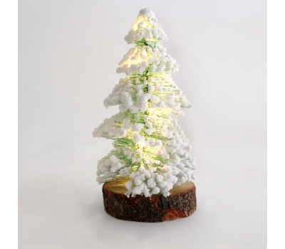LED коледна декорация ACA LIGHTING X09101110 LED SNOWY PINE XMAS TREE 0.45W 3000K 3 x AAA
