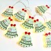 LED светещ гирлянд ACA LIGHTING X09101119 0,045W 3000K 1650mm 2 x AA CHRISTMAS BELLS MOTIFS LED DECORATIVE STRING LIGHT