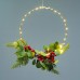 ACA LIGHTING X09401114 LED METAL ROUND WITH BERRIES 0,53W 3000K 3 x AA