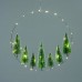 ACA LIGHTING X09501113 LED METAL ROUND WITH TREES 0,54W 3000K 2 x AA