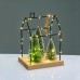 ACA LIGHTING X09551111 LED METAL HOUSE WITH TREES 0,54W 3000K 2 x AAA