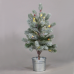 LED коледна декорация ACA LIGHTING X1028114 LED SNOWY PINE TREE WITH POT 1,12W 3000K 3 x AA 