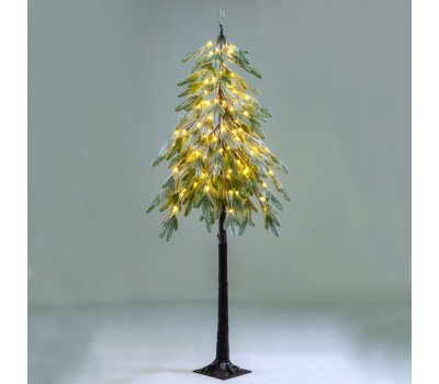 LED коледна декорация ACA LIGHTING X10901446 SNOWY GREEN PINE TREE 3,6W 3000K 150cm IP44