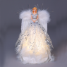 ACA LIGHTING X123008 FABRIC ANGEL WITH LED LIGHTING 0.30W 3000K 3 x AAА