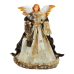 Коледна декорация ACA LIGHTING X124007 FABRIC ANGEL WITH BROWN DRESS