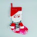 Коледна декорация ACA LIGHTING X124812 RED XMAS STOCKING GRANDFATHER