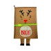 Коледна декорация ACA LIGHTING X127015 BROWN XMAS SACK REINDEER