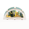 LED коледна декорация ACA LIGHTING X13101105 LED PLYWOOD ROUNDED CHRISTMAS SCENERY 0,2W 3000K 2 x AAA 3V