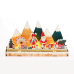 ACA LIGHTING X1361104 LED PLYWOOD CHRISTMAS SCENERY 0,12W 3000K 2 x AAA 3V