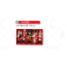 ACA LIGHTING X141201 SET OF 5 ORNAMENT NUTCRACKERS