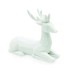 ACA LIGHTING X156413 DECORATIVE RESIN REINDEER WHITE 15cm