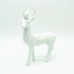 Декорация ACA LIGHTING X156415 DECORATIVE RESIN REINDEER WHITE 25cm
