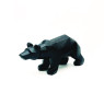 ACA LIGHTING X1565312 DECORATIVE RESIN BEAR BLACK 10cm