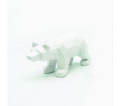 Декорация ACA LIGHTING X1565412 DECORATIVE RESIN BEAR WHITE 10cm