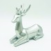 Декорация ACA LIGHTING X156713 DECORATIVE RESIN REINDEER SILVER 15cm