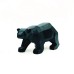 ACA LIGHTING X158312 DECORATIVE RESIN BEAR BLACK 11cm