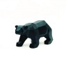 ACA LIGHTING X158312 DECORATIVE RESIN BEAR BLACK 11cm