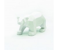 ACA LIGHTING X158412 DECORATIVE RESIN BEAR WHITE 11cm