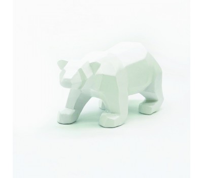 Декорация ACA LIGHTING X158412 DECORATIVE RESIN BEAR WHITE 11cm