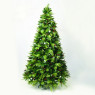 ACA LIGHTING X161804 MONT-BLANC XMAS TREE WITH BERRIES & PINES 180cm