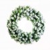 Коледна декорация ACA LIGHTING X165011 XMAS SNOWY WREATH