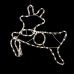 ACA LIGHTING XDEERLEDW49 12,3W 12000K LED STEADY METAL REINDEER IP44