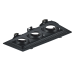 Луна за вграждане ACA LIGHTING XMGU3B SQUARE BLACK