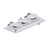 ACA LIGHTING XMGU3W SQUARE WHITE