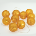 LED светещ гирлянд ACA LIGHTING XP10WW2A 0.2W 3000K 1350mm 2 x AA WOVEN GOLD BALLS DECORATIVE STRING LIGHT
