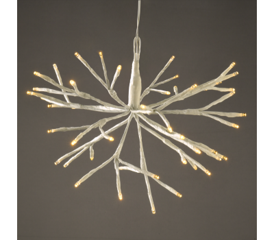 LED светещ гирлянд ACA LIGHTING XPBALWW302A 0,96W 3000K 3 x AA LED WHITE BRANCH STRING LIGHT
